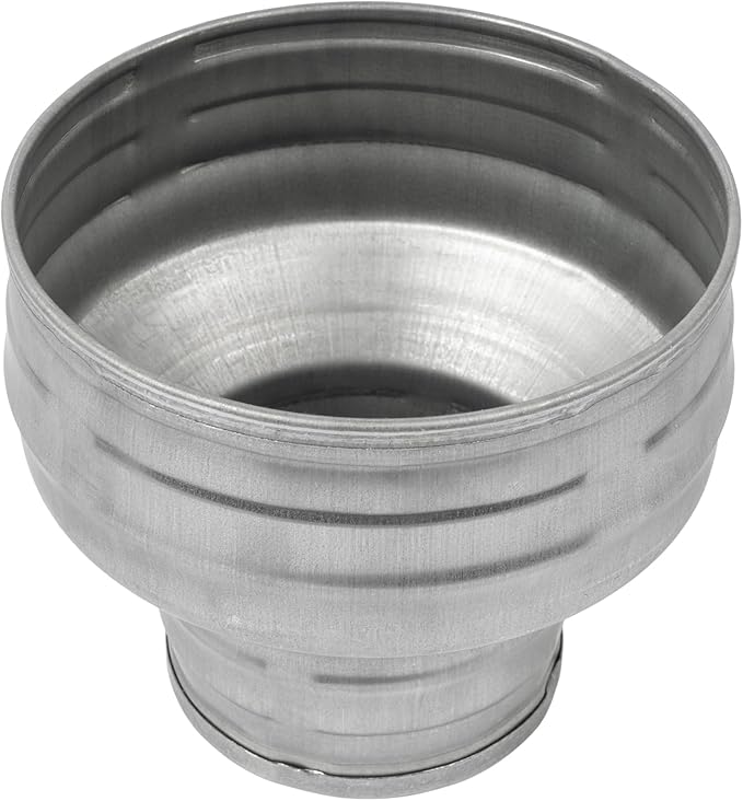 Vent Systems 5" Inch to 3" Inch Duct Reducer Adapter Connector Fitting Pipe - Image 6