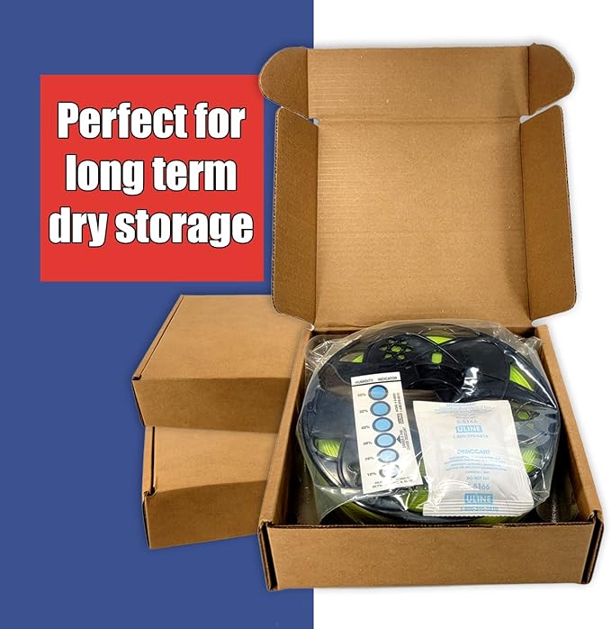 3D Printer Filament Storage Kit 10 Pack. Includes: 10 Boxes, 10 Resealable 4.5 - Image 8