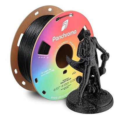 Polymaker Panchroma Galaxy PLA Filament 1.75mm, Galaxy Black 3D Printer PLA by Polymaker