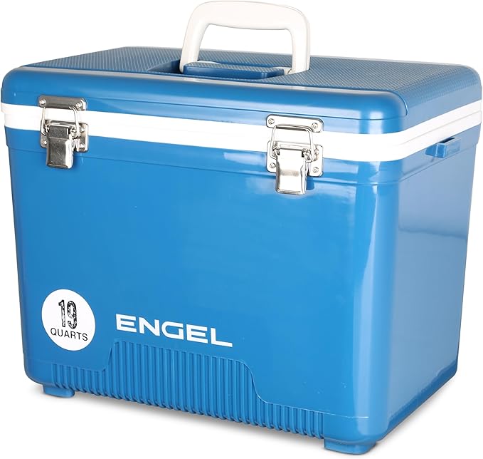 Engel 19qt Leak-Proof, Air Tight, Drybox Cooler and Small Hard Shell Lunchbox - Image 2