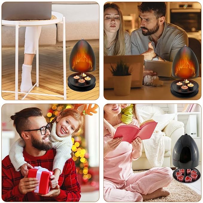 Tea Light Candle Heater, Tea Light Oven Metal Radiator, Heater Tea Light Oven - Image 4