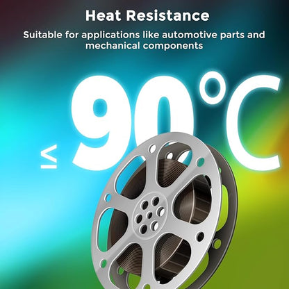 Comgrow ABS 3D Printer Filament 1.75mm, Heat Resistant 3D Printing Filament - Image 4