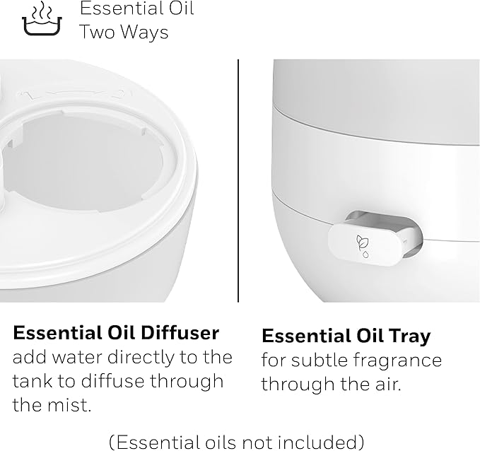 Honeywell Ultra Glow Light Changing Humidifier and Diffuser – Cool Mist - Image 4