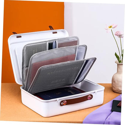 Portable Document Organizer Bag Capacity Storage Case - Image 2
