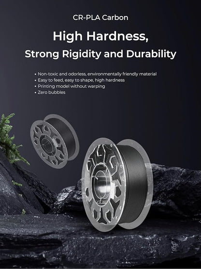 Creality Carbon Fiber Filament 1.75mm, 3D Printer Filament, 1kg Spool, No Warp - Image 2
