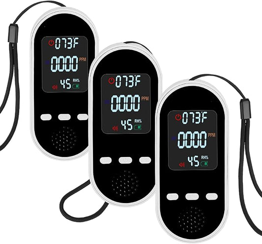 Portable Carbon Monoxide Detector Mini air Quality Monitor by Vzmcov
