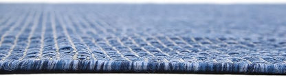 Unique Loom Collection Casual Transitional Solid Heathered Indoor/Outdoor - Image 10