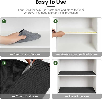 BAGAIL Drawer and Shelf Liner, 12 in X 20 Ft Non-Adhesive Shelf Liners - Image 6