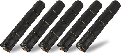 Dewitt 5-Pack Sunbelt Weed Barrier Fabric 3.2 oz, 4 x 300 Feet – Heavy-Duty by DeWitt