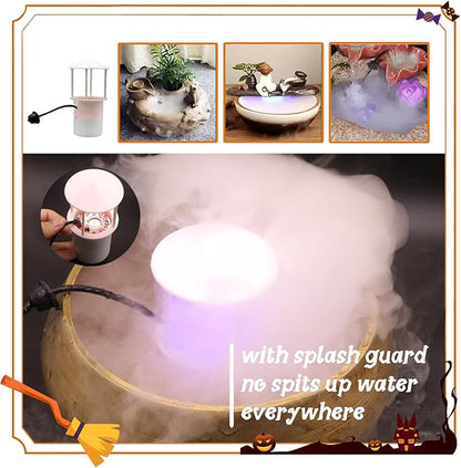 Halloween Mist Maker, Halloween LED Ultrasonic Mister Fogger - Image 4