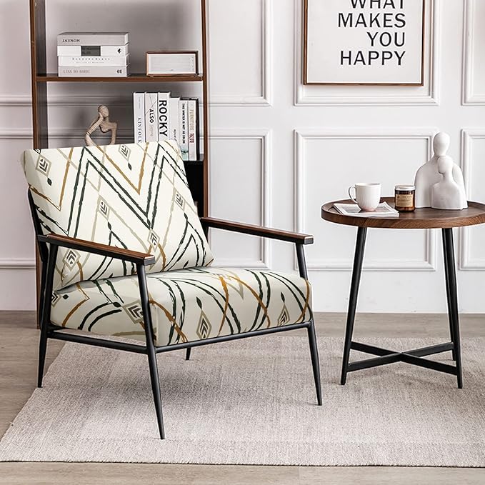 Fuloon Sofa Cushion Covers, Stretch Printed Seat Cushion Cover Couch Seat - Image 2
