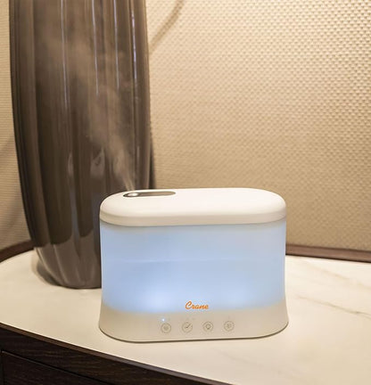 Crane 1.9 Liter Top Fill Cool Mist Humidifier & Essential Oil Diffuser - Image 3