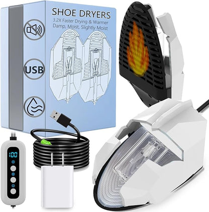 Shoe Dryer and Deodorizer, Boot Warmer & Mute Mode Heating Moisture Remover - Image 9