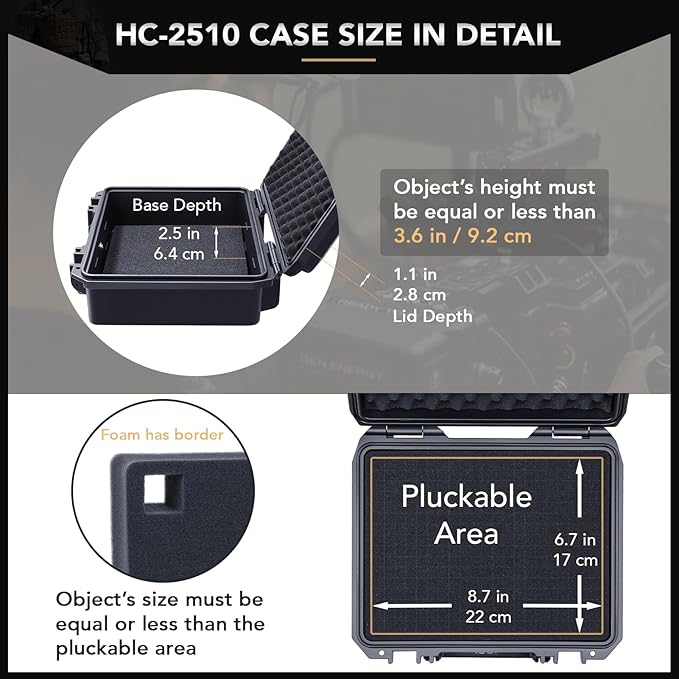 Lykus HC-2510 Waterproof Hard Case - Image 3