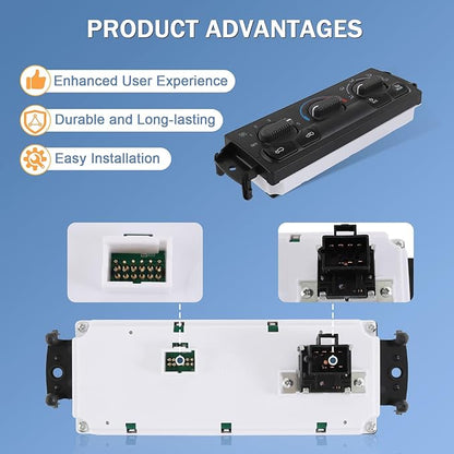 Front A/C Heater Climate Control Module Compatible - Image 5