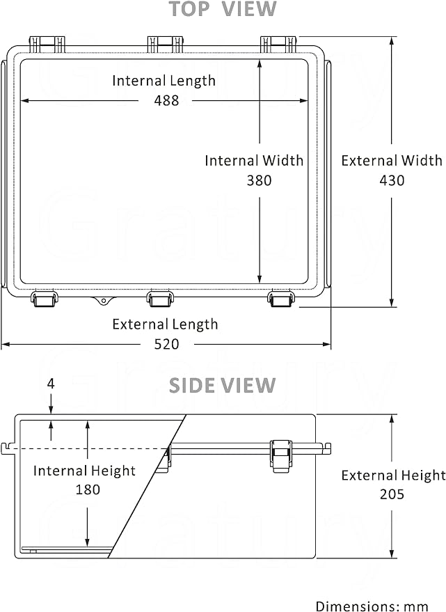 Junction Box, IP67 Waterproof Plastic Enclosure - Image 3