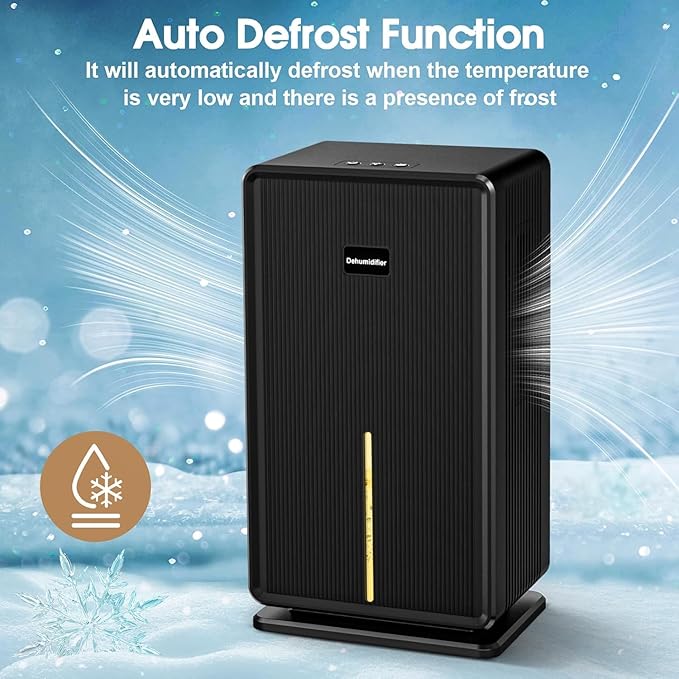 Dehumidifiers for Home, Upgraded 101OZ Dehumidifier, Quiet Dehumidifier for - Image 5