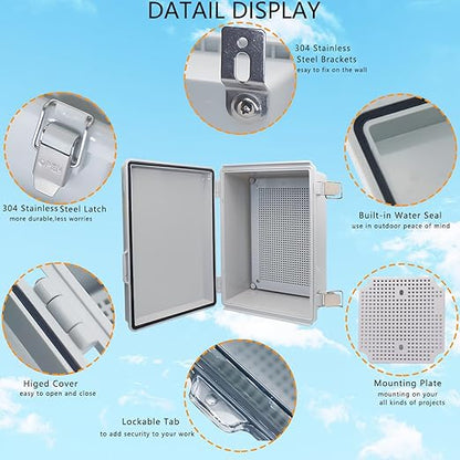 Electrical Box, Outdoor Waterproof Box IP67 Junction Box - Image 3