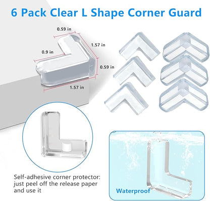 0.8 in x 16.4 FT, Edge Corner Protector Baby Proofing - Image 3