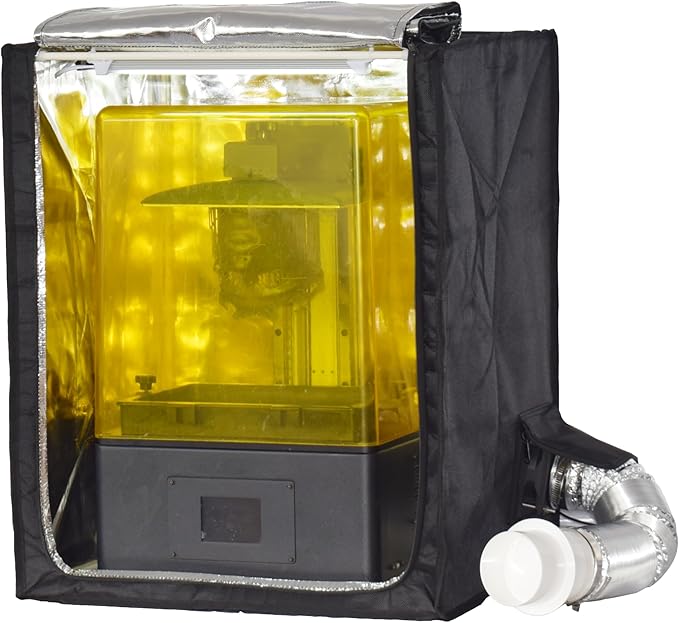 3D Printer Enclosure with Ventilation Kit & LED Lighting– Thermal Insulation - Image 3