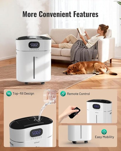 Humidifier Large Room Warm and Cool Mist, 3.2Gal/12L Humidifiers - Image 8