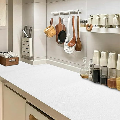 Shelf and Drawer Liner for Kitchen Cabinet, Non Adhesive Non Slip Thickened - Image 8