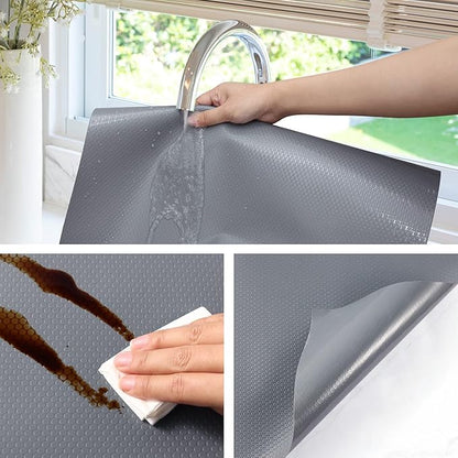 Shelf Liners for Kitchen Cabinets Non Adhesive Drawer Liner for Bathroom - Image 5