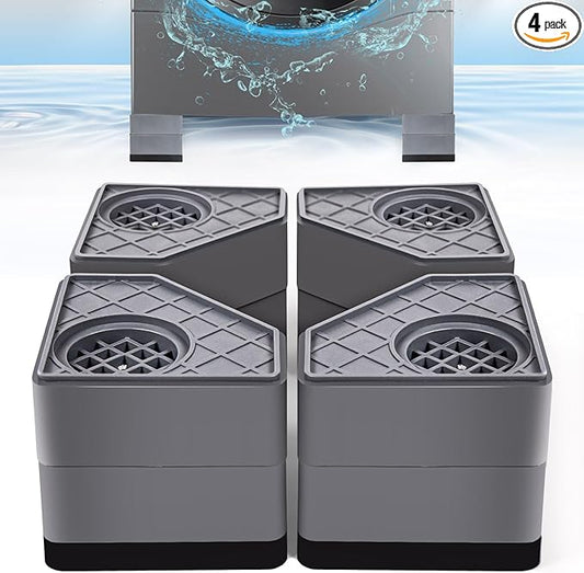 4Pcs Anti Vibration Pads for Washing Machine, Stops Washer Dryer Moving by CUISIBOT