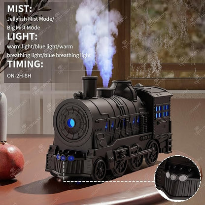 Diffuserlove Train Diffuser 300ML Essential Oil Diffuser Cool Mist Humidifier - Image 3