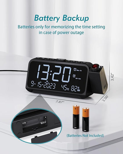 Roxicosly Projection Alarm Clock - Image 8