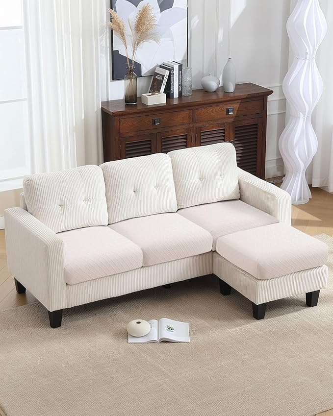 Fuloon Waterproof Seat Cushion Covers 2 PCS, Stretch Sofa Cushion Slipcovers - Image 2