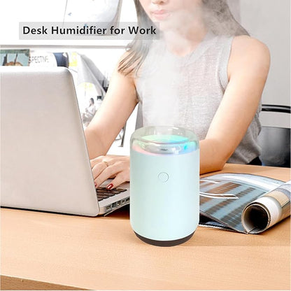 Sky Blue Portable Mini Humidifier - 255ml - Image 4