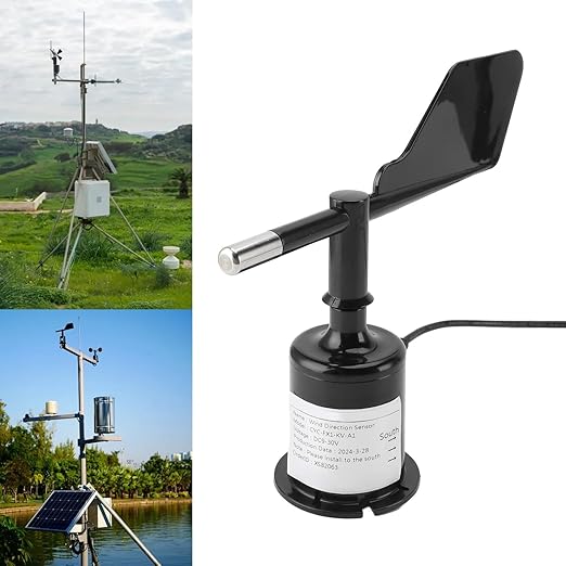 Wind Direction Sensor, Wind Vane Anemometer 360 Degree Omni Directional - Image 3