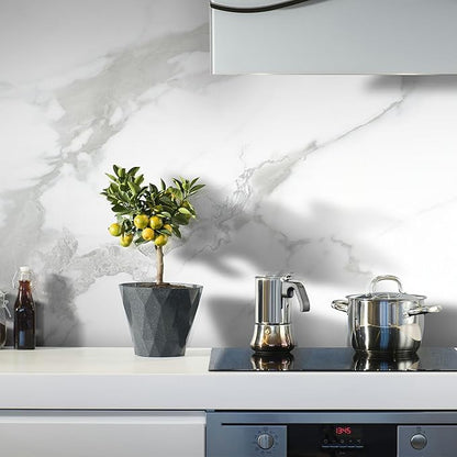Marble Peel and Stick Waterproof Wall Paneling, Covers 38.75 Sq. Ft. - Image 9