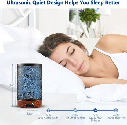 EQUSUPRO Aromatherapy Essential Oil Diffuser 150ml- Electric Cool Mist Aroma - Image 5