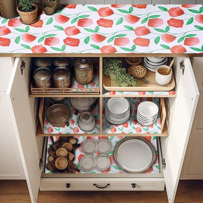 12" W x 120" L Floral Drawer and Shelf Liner - Image 2