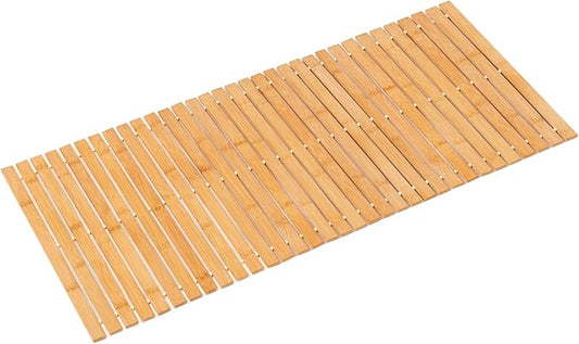 Bath Mat Bathroom Runner Long Large Rugs Floor Wood Shower Bathtub Waterproof by Fovlaurs