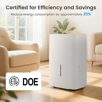 DORTALA 150 Pints Dehumidifier for 7000 Sq.Ft Large Rooms, Home Dehumidifier - Image 8
