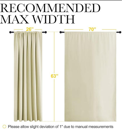 NICETOWN Blackout Curtains for Bedroom, Home Decorations Thermal Insulated - Image 7
