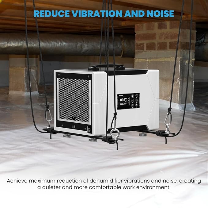 Hanging Kits for Crawl Space & Basement Dehumidifiers, Hanging Kit Improves - Image 2