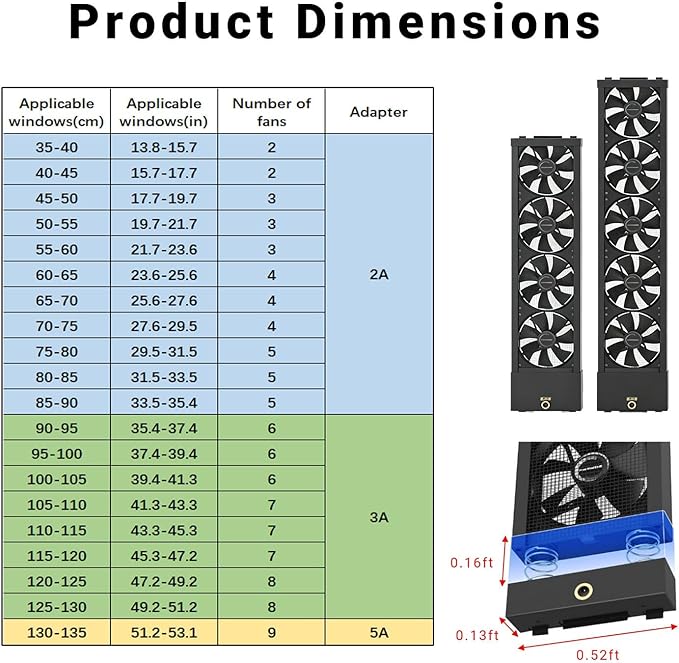 Retractable Window exhaust fan No need to drill holesembed ded installation - Image 3
