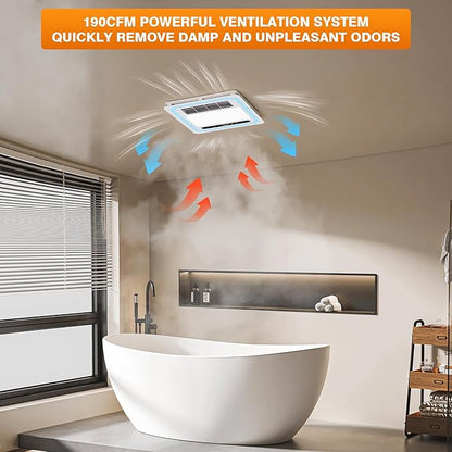4 in 1 Bathroom Exhaust Fan - Image 2