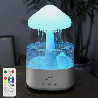 Rain Cloud Humidifier for Bedroom by Mystiq