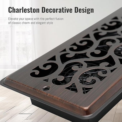 Register Booster Fan for 4" x 12" Register Holes, Quiet Vent Fan Booster - Image 6