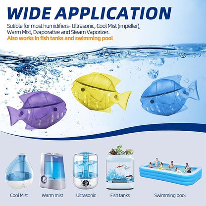 Humidifier Cleaner Fish, Tank Cleaning Cartridge, Purifies Water and Eliminates - Image 5