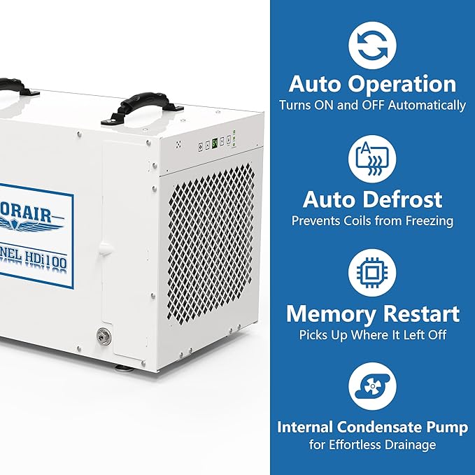 ALORAIR Sentinel HDi100 Commercial Dehumidifier - Image 2