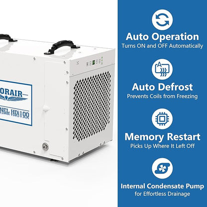ALORAIR Sentinel HDi100 Commercial Dehumidifier - Image 2