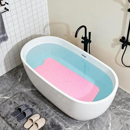 Anti-Slip Bathtub Shower mat, 39.3×15.7 inch（Approximately 100 × 40cm） Soft - Image 4