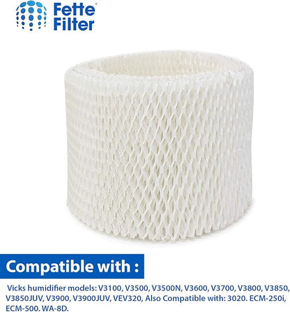 6 Pack WF2 Humidifier Filters for Vicks Humidifier V3100 V3500 V3600 V3700 - Image 2