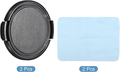PATIKIL Camera Lens Cap, 2 Pack Sides Pinch Front Lens Cover - Image 3